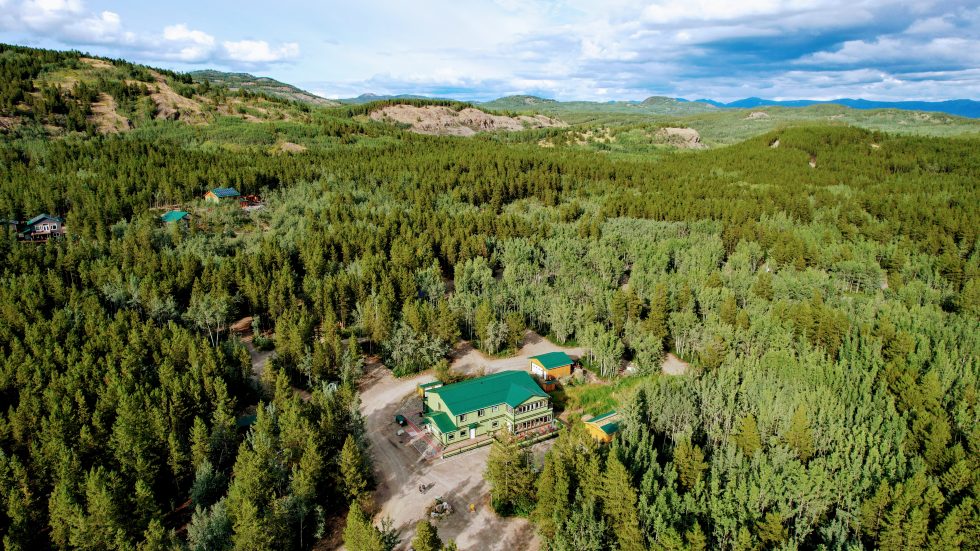 Campground - Yukon Hot Springs Campground & Hostel